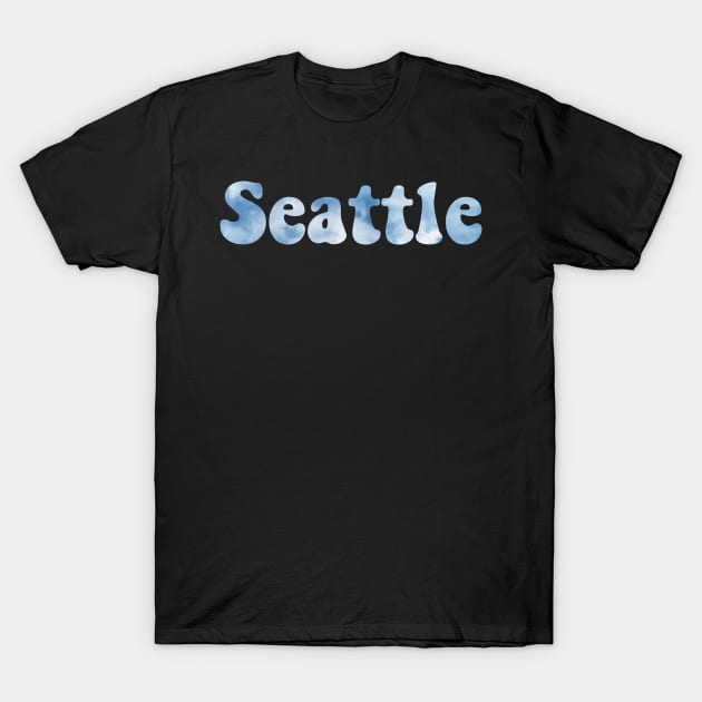 Seattle T-Shirt by bestStickers